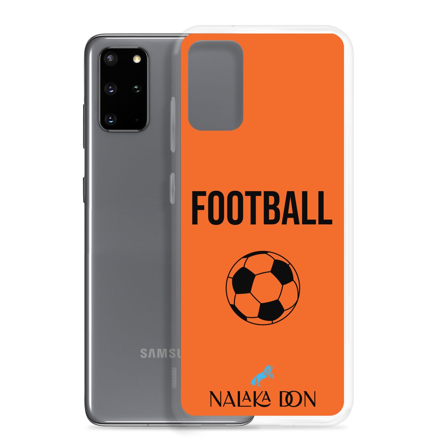 Football - Clear Case for Samsung®