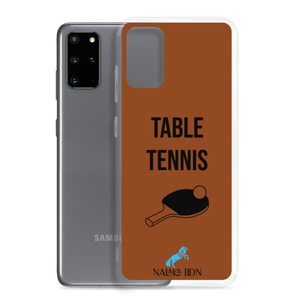 Table Tennis - Clear Case for Samsung®