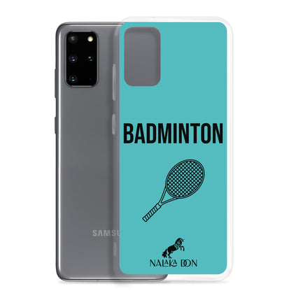 Badminton - Clear Case for Samsung®