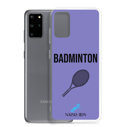 Badminton - Clear Case for Samsung®