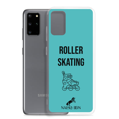 Roller Skating - Clear Case for Samsung®