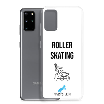 Roller Skating - Clear Case for Samsung®