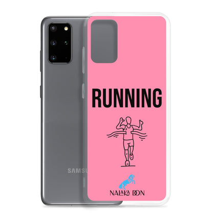 Running - Clear Case for Samsung®