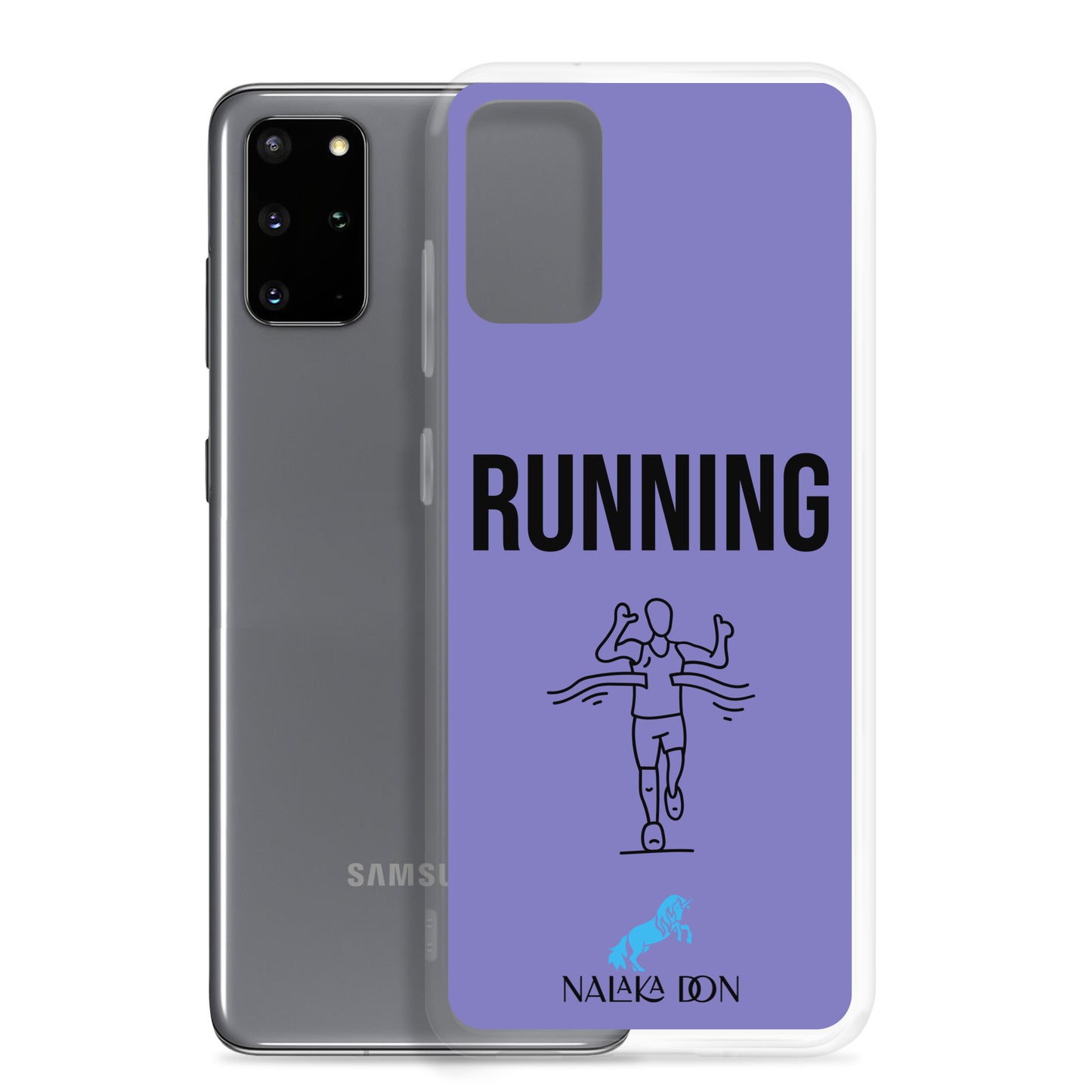 Running - Clear Case for Samsung®
