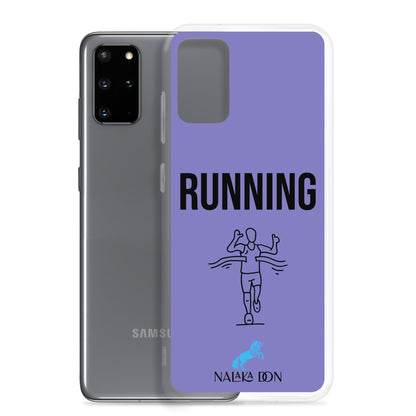 Running - Clear Case for Samsung®