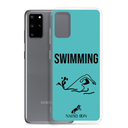Swimming - Clear Case for Samsung®