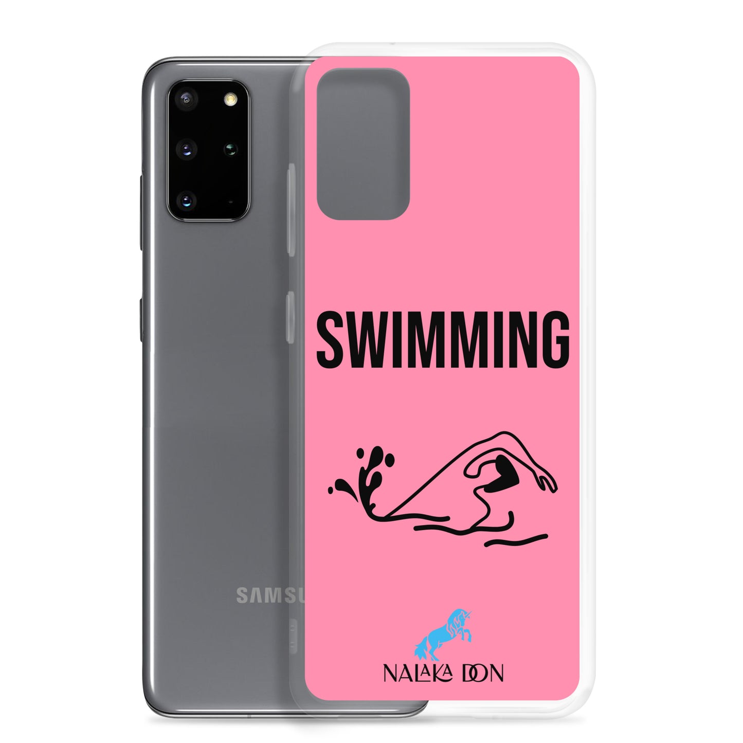 Swimming - Clear Case for Samsung®