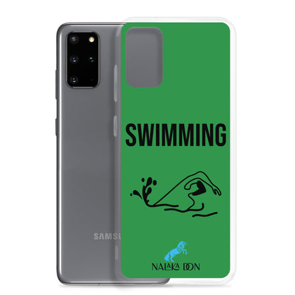 Swimming - Clear Case for Samsung®