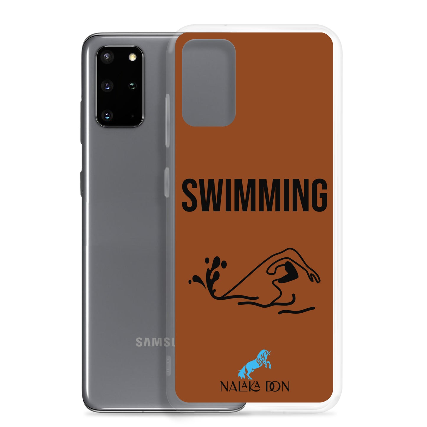 Swimming - Clear Case for Samsung®