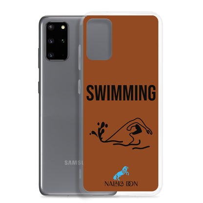 Swimming - Clear Case for Samsung®