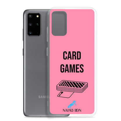 Card Games - Clear Case for Samsung®