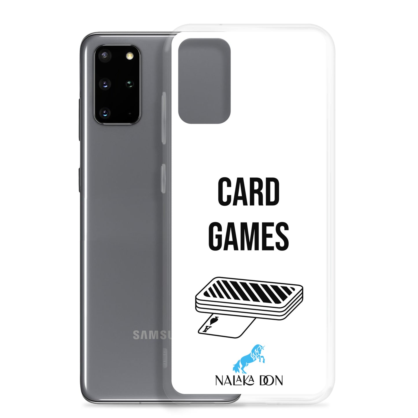 Card Games - Clear Case for Samsung®
