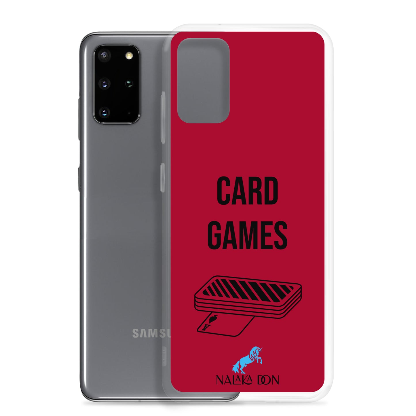 Card Games - Clear Case for Samsung®