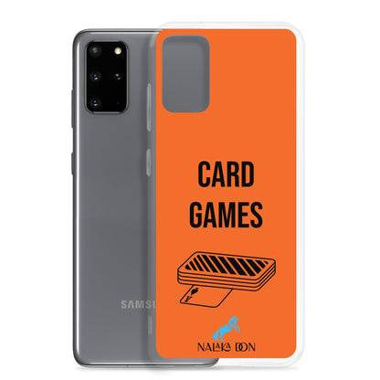 Card Games - Clear Case for Samsung®