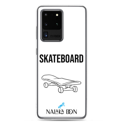 Skateboard - Clear Case for Samsung®