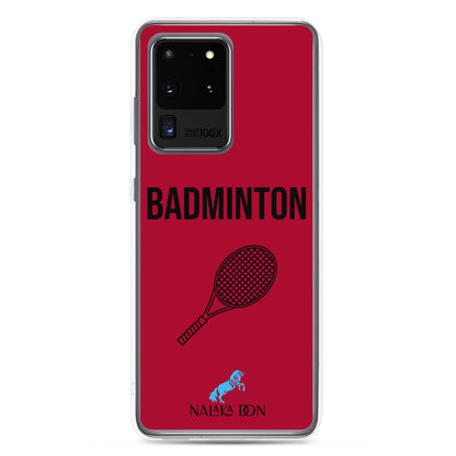 Badminton - Clear Case for Samsung®