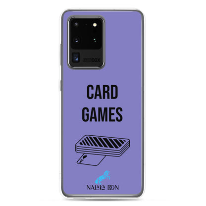 Card Games - Clear Case for Samsung®