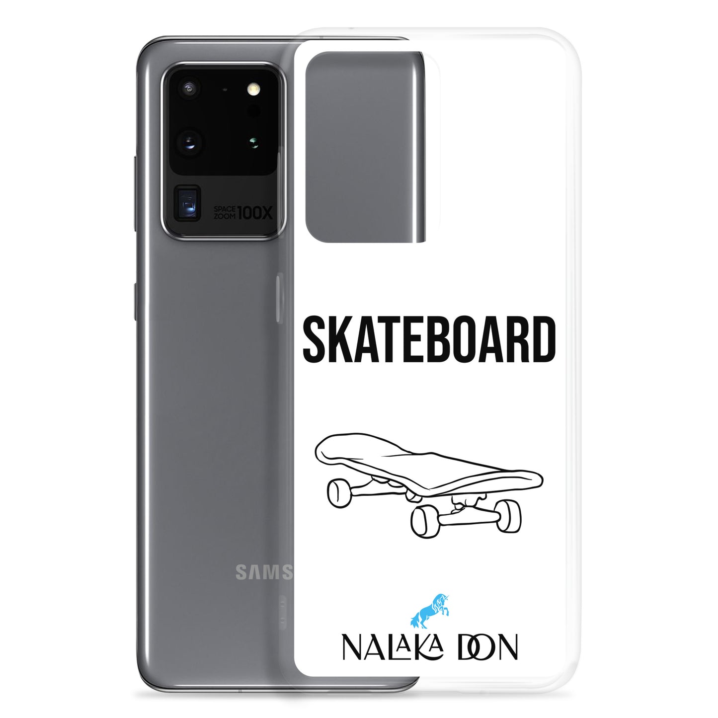 Skateboard - Clear Case for Samsung®