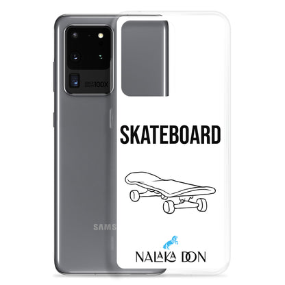 Skateboard - Clear Case for Samsung®