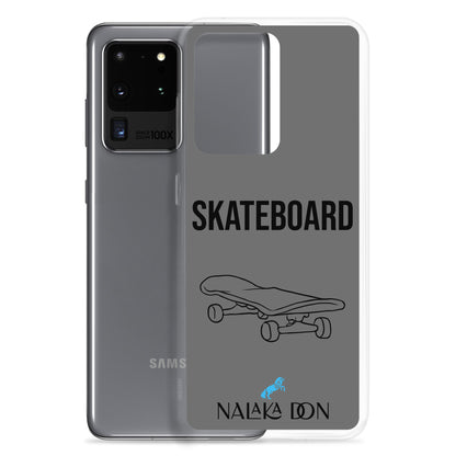 Skateboard - Clear Case for Samsung®