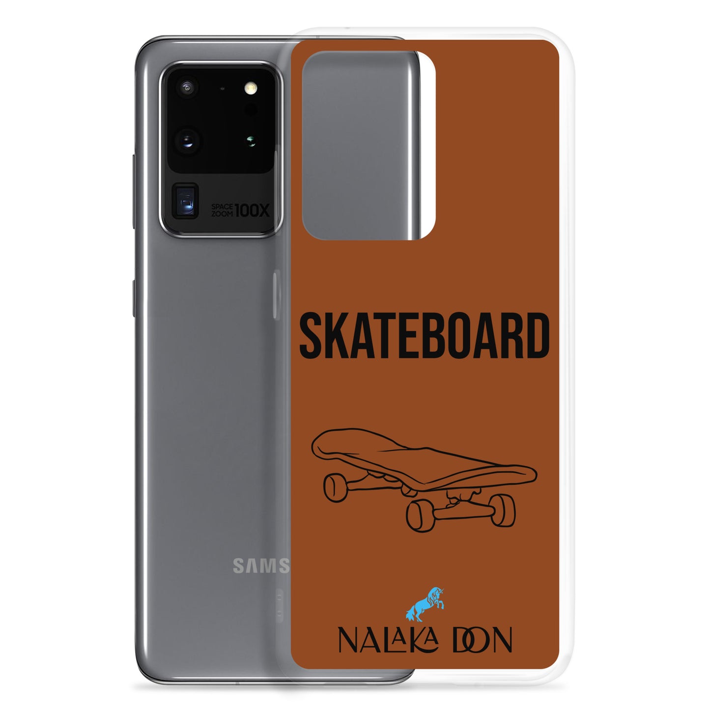 Skateboard - Clear Case for Samsung®