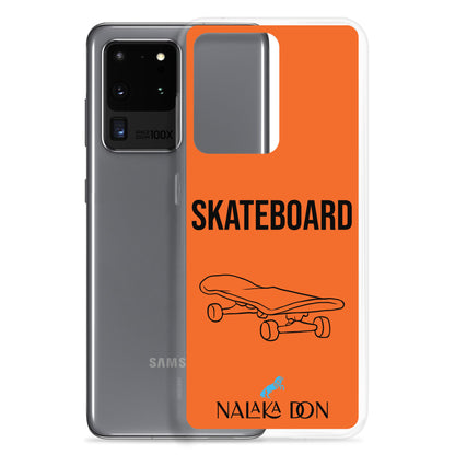 Skateboard - Clear Case for Samsung®