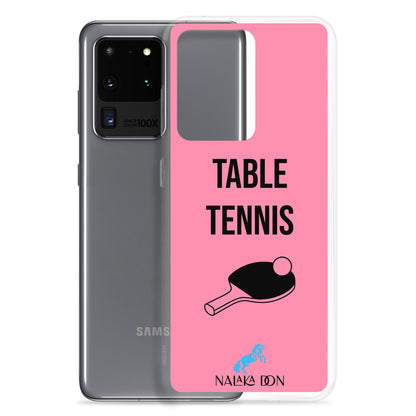 Table Tennis - Clear Case for Samsung®