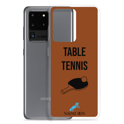 Table Tennis - Clear Case for Samsung®