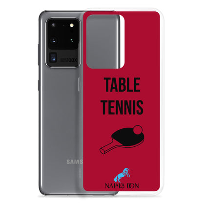 Table Tennis - Clear Case for Samsung®
