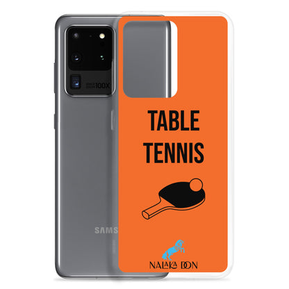 Table Tennis - Clear Case for Samsung®