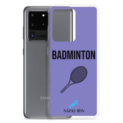 Badminton - Clear Case for Samsung®