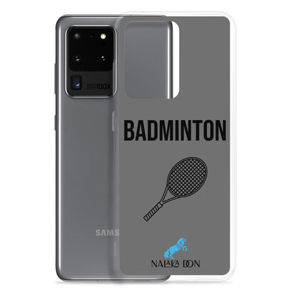 Badminton - Clear Case for Samsung®