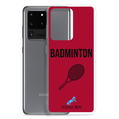 Badminton - Clear Case for Samsung®