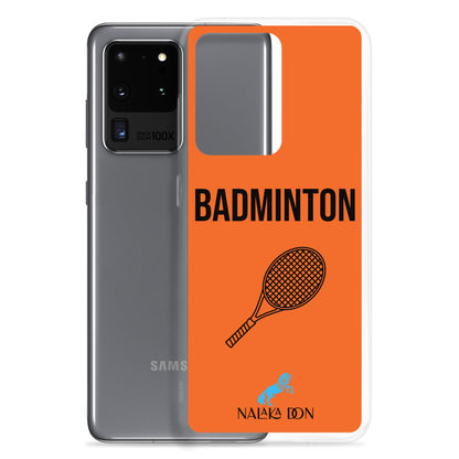 Badminton - Clear Case for Samsung®