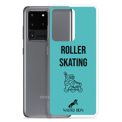 Roller Skating - Clear Case for Samsung®