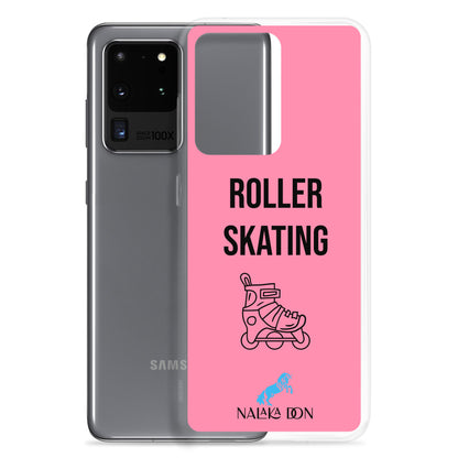Roller Skating - Clear Case for Samsung®
