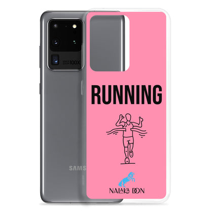 Running - Clear Case for Samsung®