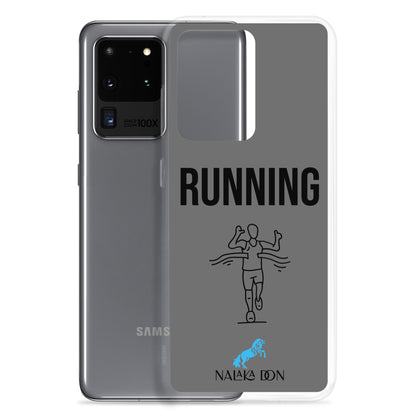 Running - Clear Case for Samsung®