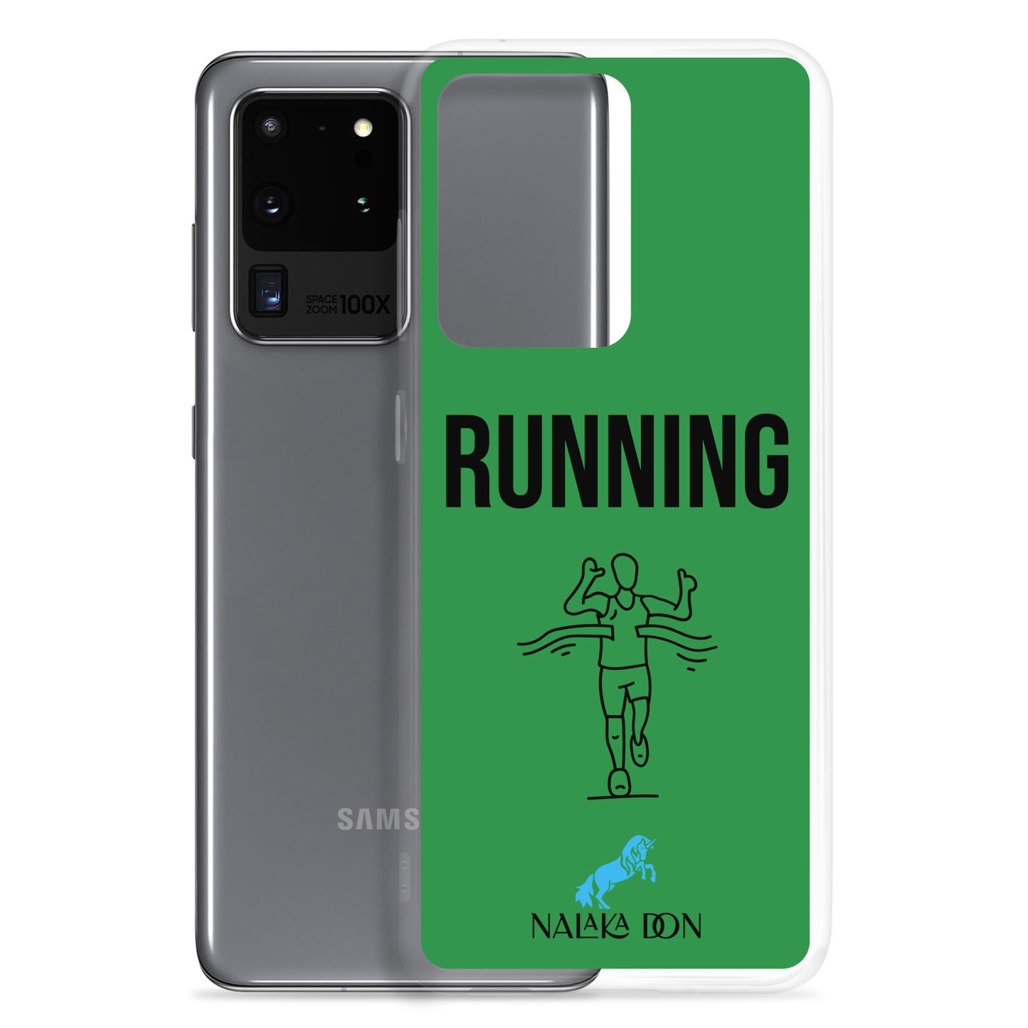 Running - Clear Case for Samsung®