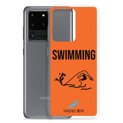 Swimming - Clear Case for Samsung®