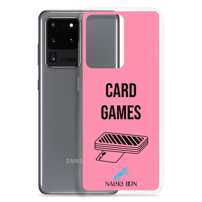 Card Games - Clear Case for Samsung®