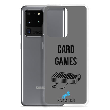 Card Games - Clear Case for Samsung®