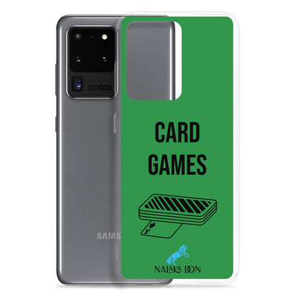 Card Games - Clear Case for Samsung®