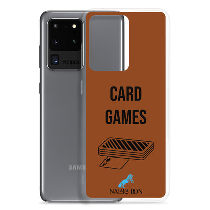 Card Games - Clear Case for Samsung®