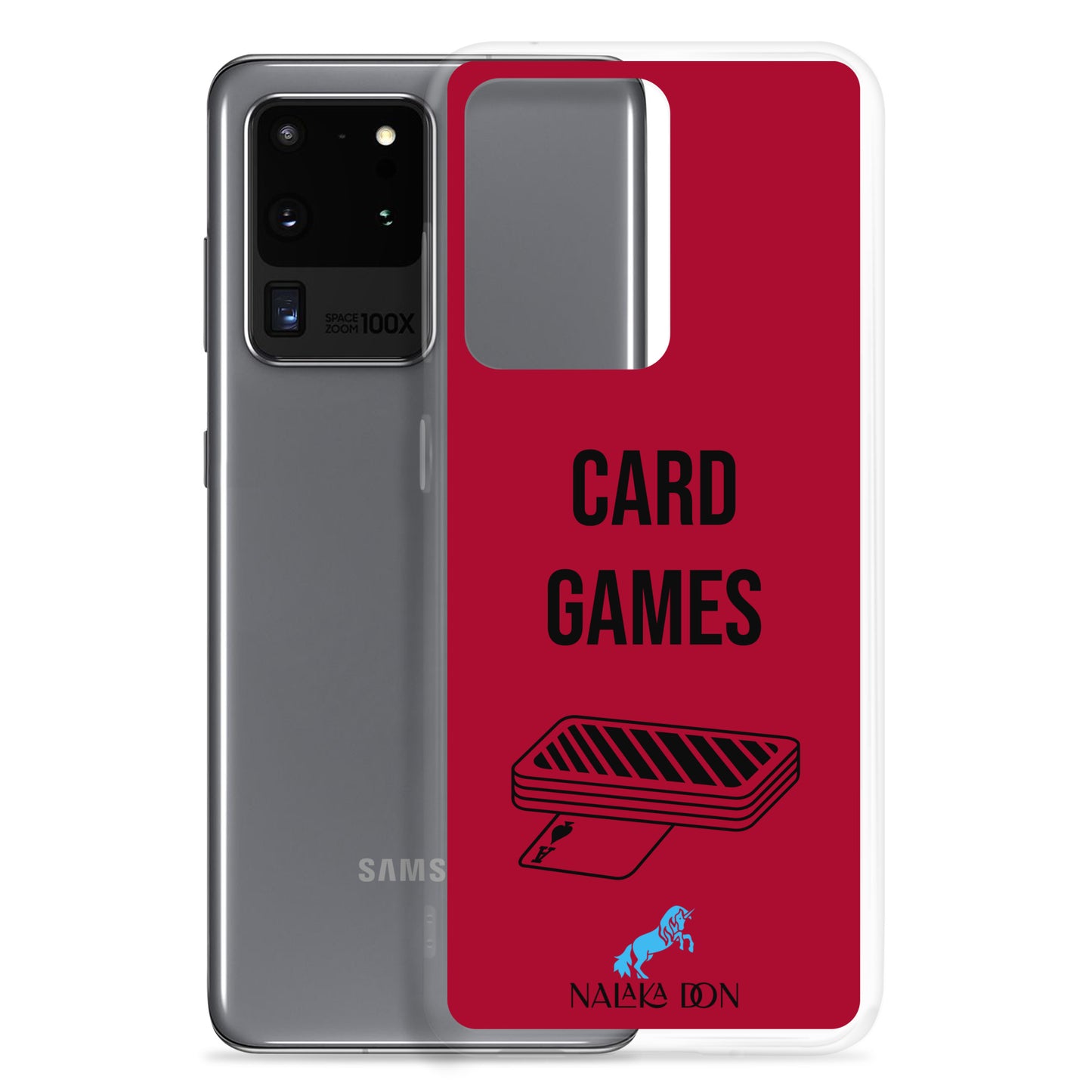 Card Games - Clear Case for Samsung®