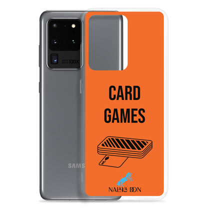 Card Games - Clear Case for Samsung®