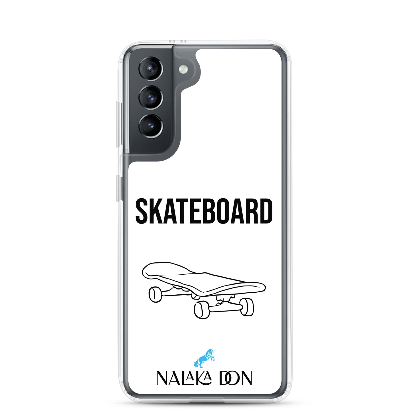 Skateboard - Clear Case for Samsung®