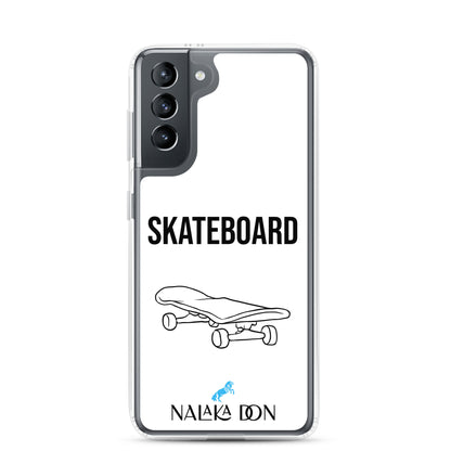 Skateboard - Clear Case for Samsung®