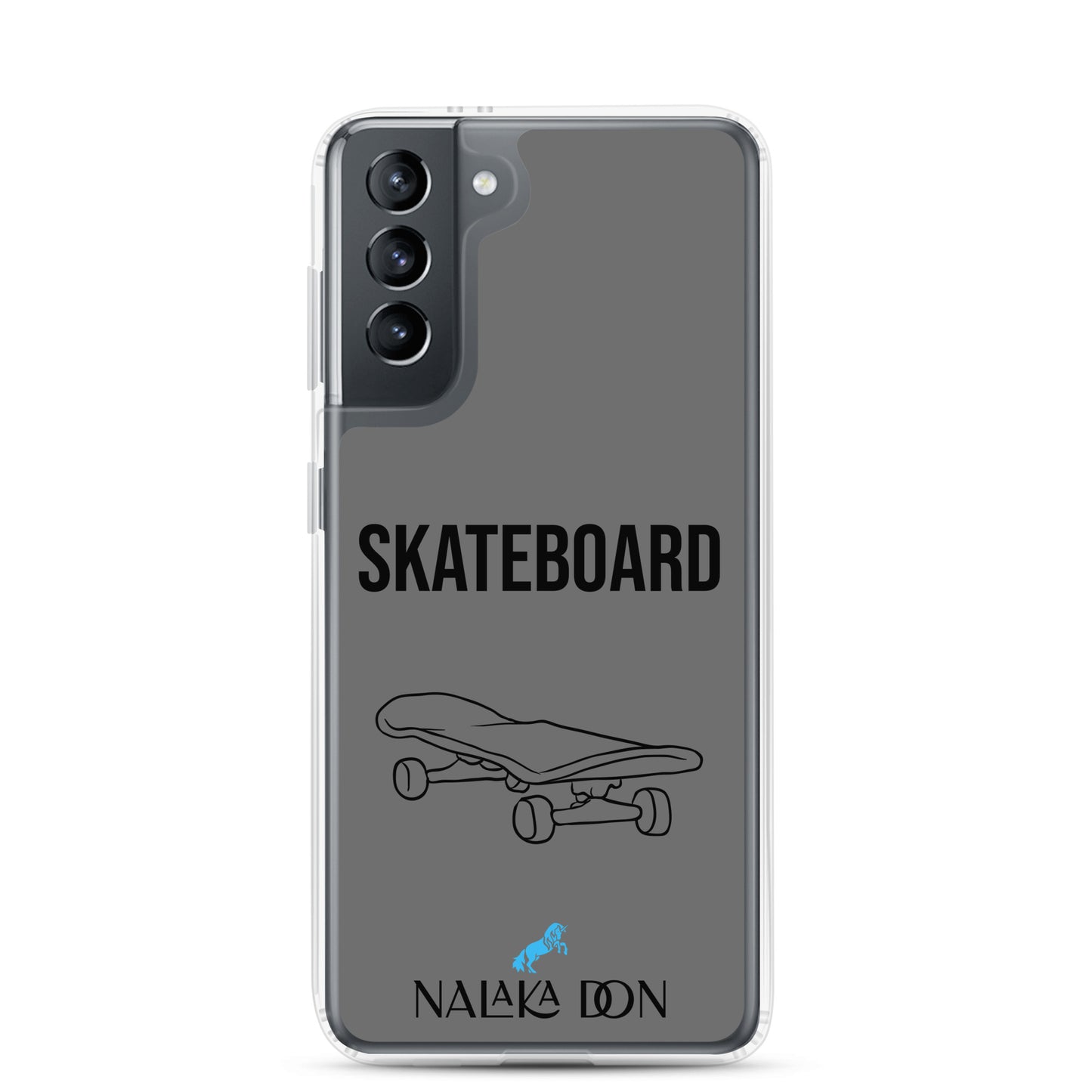 Skateboard - Clear Case for Samsung®