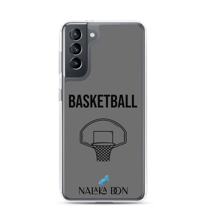Basketball - Clear Case for Samsung®